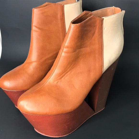 Modern Aesthetic Platform Shoes Ankle Booties - Picture 9 of 14